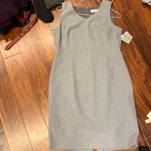 Kasper sleeveless V neck sheath dress size 12P